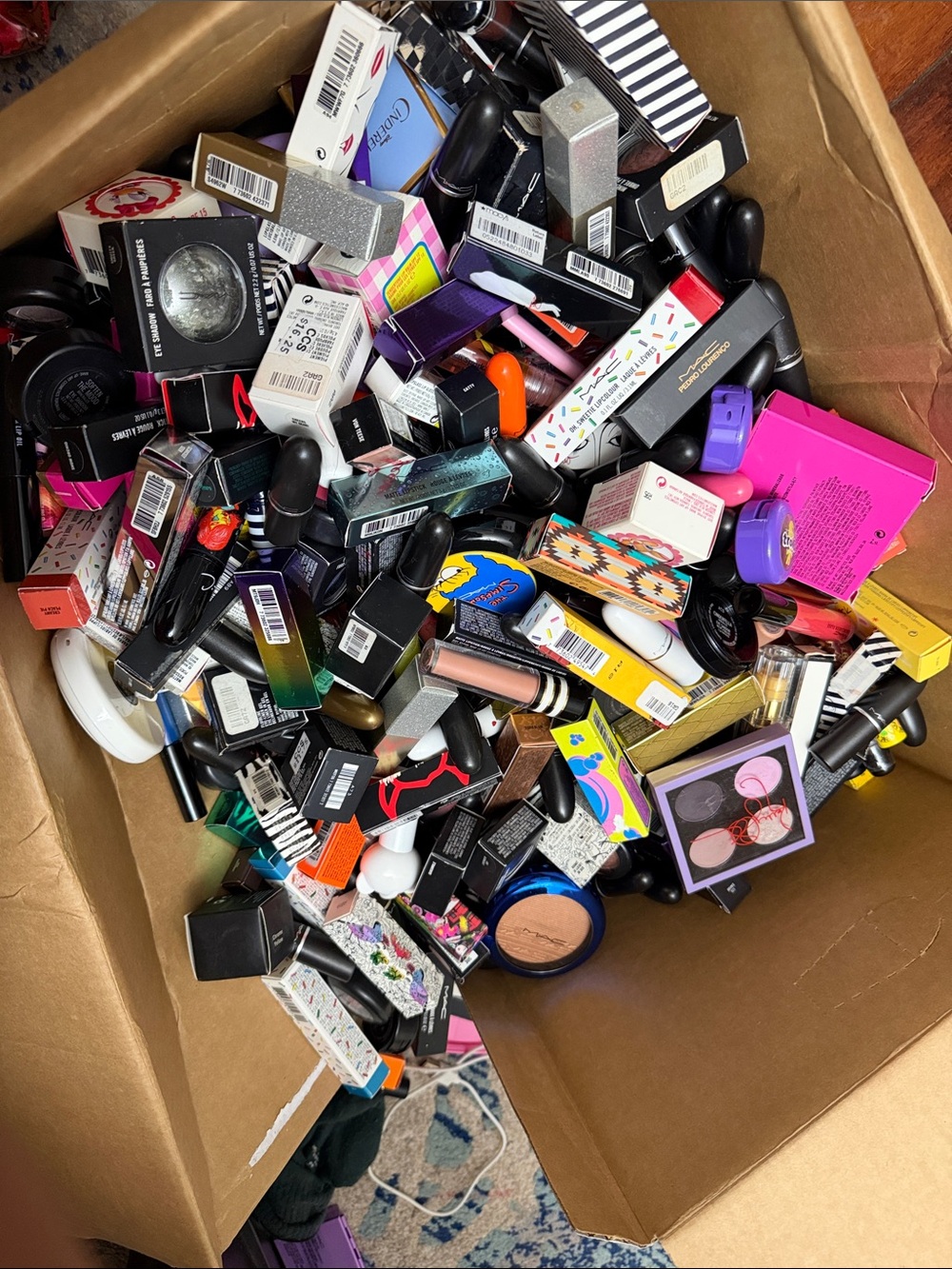 Mixed Lot of Assorted Makeup Cosmetics - Multi Color